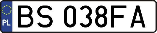 BS038FA