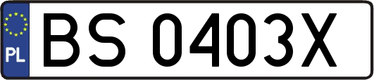 BS0403X