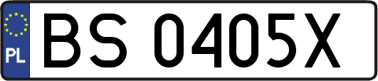 BS0405X