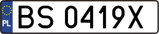 BS0419X