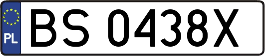 BS0438X