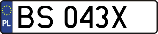 BS043X