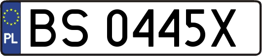 BS0445X