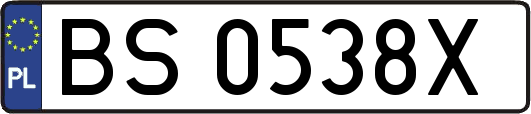 BS0538X