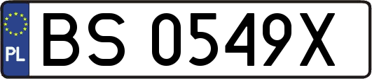 BS0549X