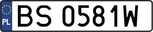 BS0581W