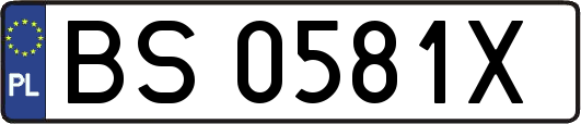 BS0581X