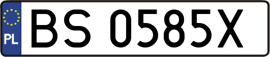 BS0585X