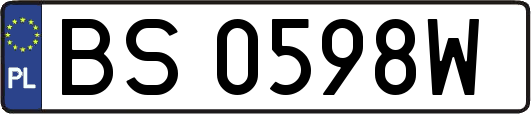 BS0598W