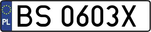 BS0603X