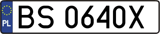 BS0640X