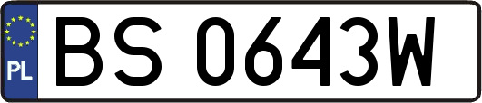BS0643W