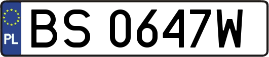 BS0647W
