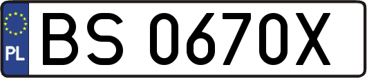 BS0670X