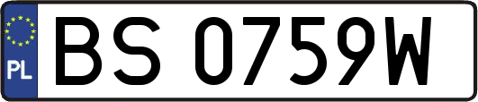 BS0759W