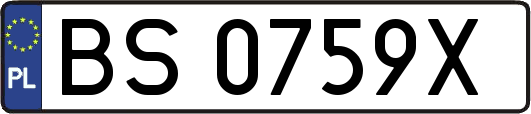 BS0759X