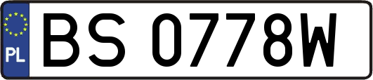 BS0778W