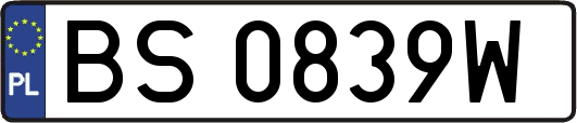 BS0839W