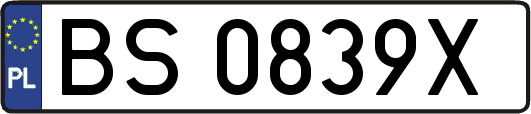 BS0839X