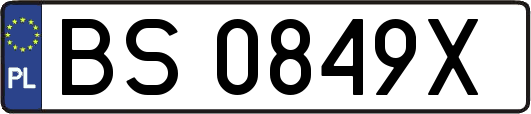 BS0849X