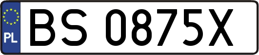 BS0875X