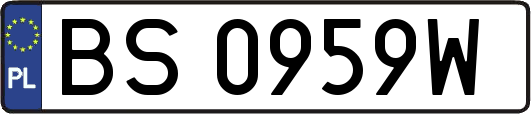 BS0959W