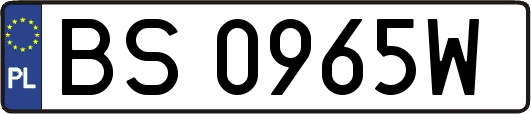 BS0965W