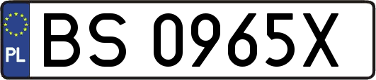 BS0965X