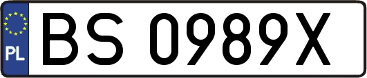 BS0989X