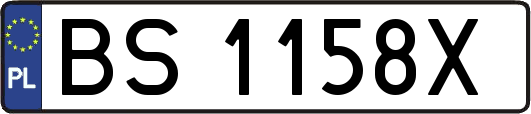 BS1158X