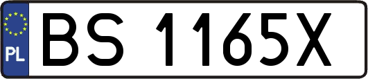BS1165X