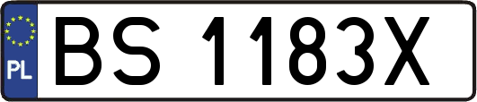 BS1183X