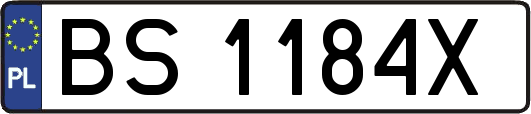 BS1184X