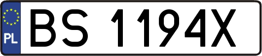 BS1194X