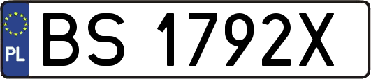 BS1792X