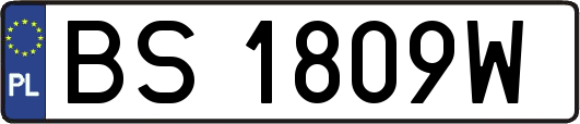 BS1809W