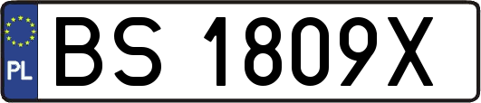 BS1809X