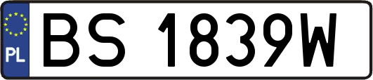 BS1839W