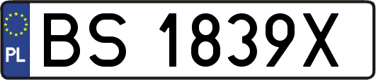 BS1839X