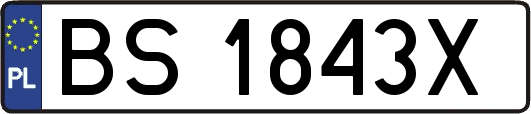 BS1843X
