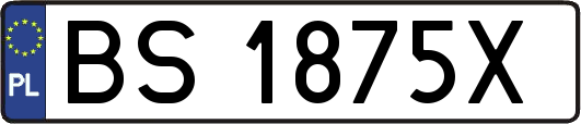 BS1875X