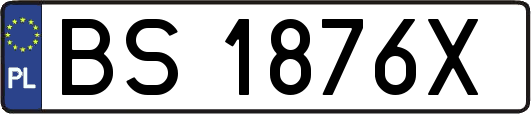 BS1876X
