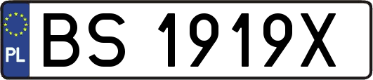 BS1919X