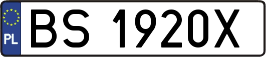 BS1920X