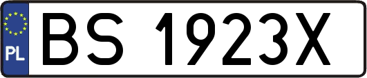 BS1923X
