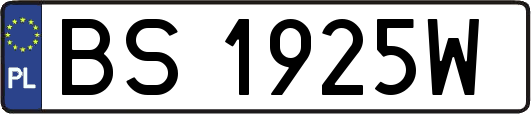 BS1925W
