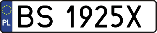 BS1925X