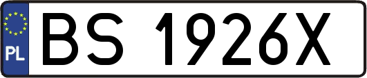 BS1926X