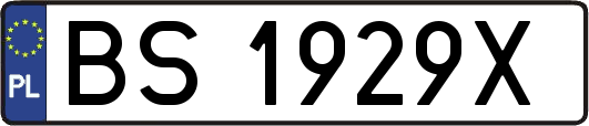 BS1929X