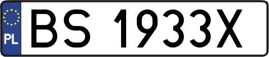 BS1933X